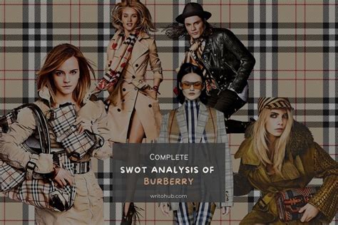 SWOT Analysis of Burberry: Empowering Luxury .